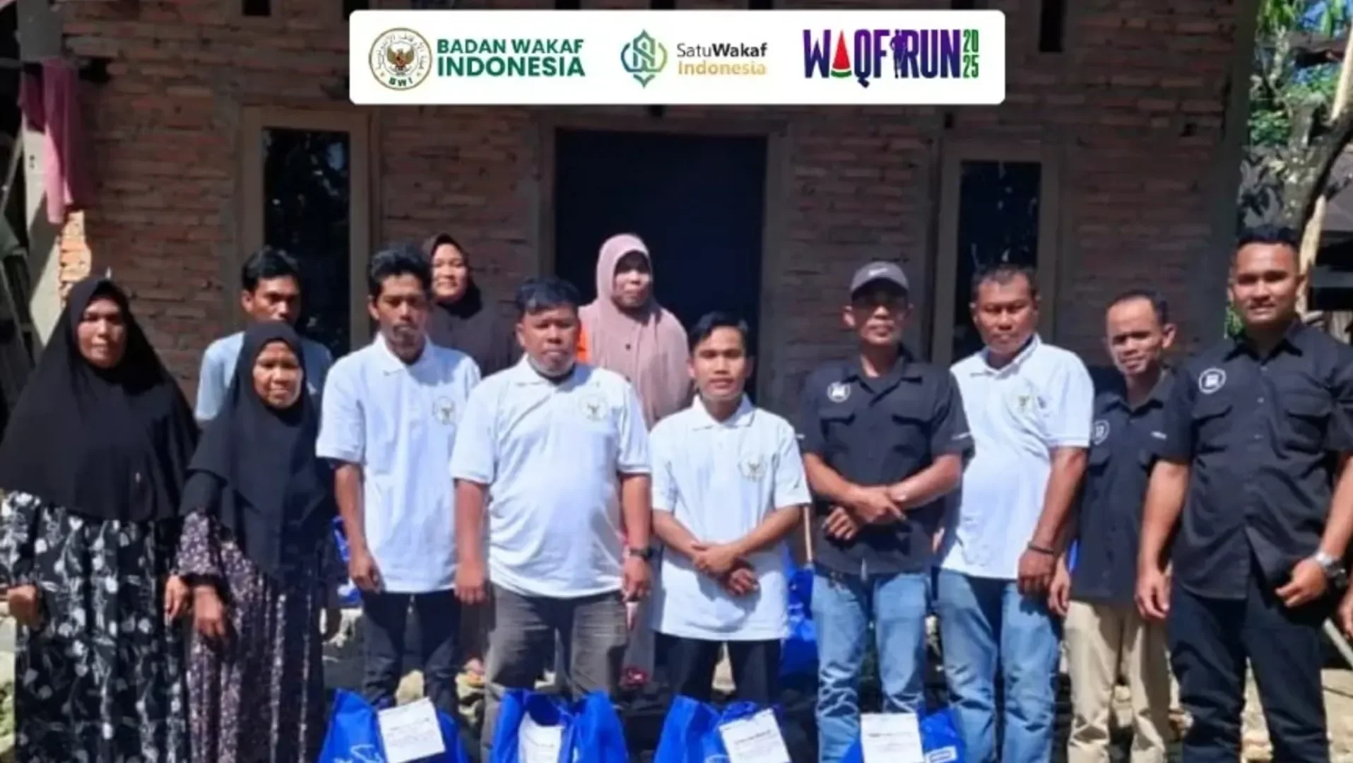 Penyaluran Imbal Hasil Wakaf untuk Warga Sumatera Utara Terdampak Banjir Bandang